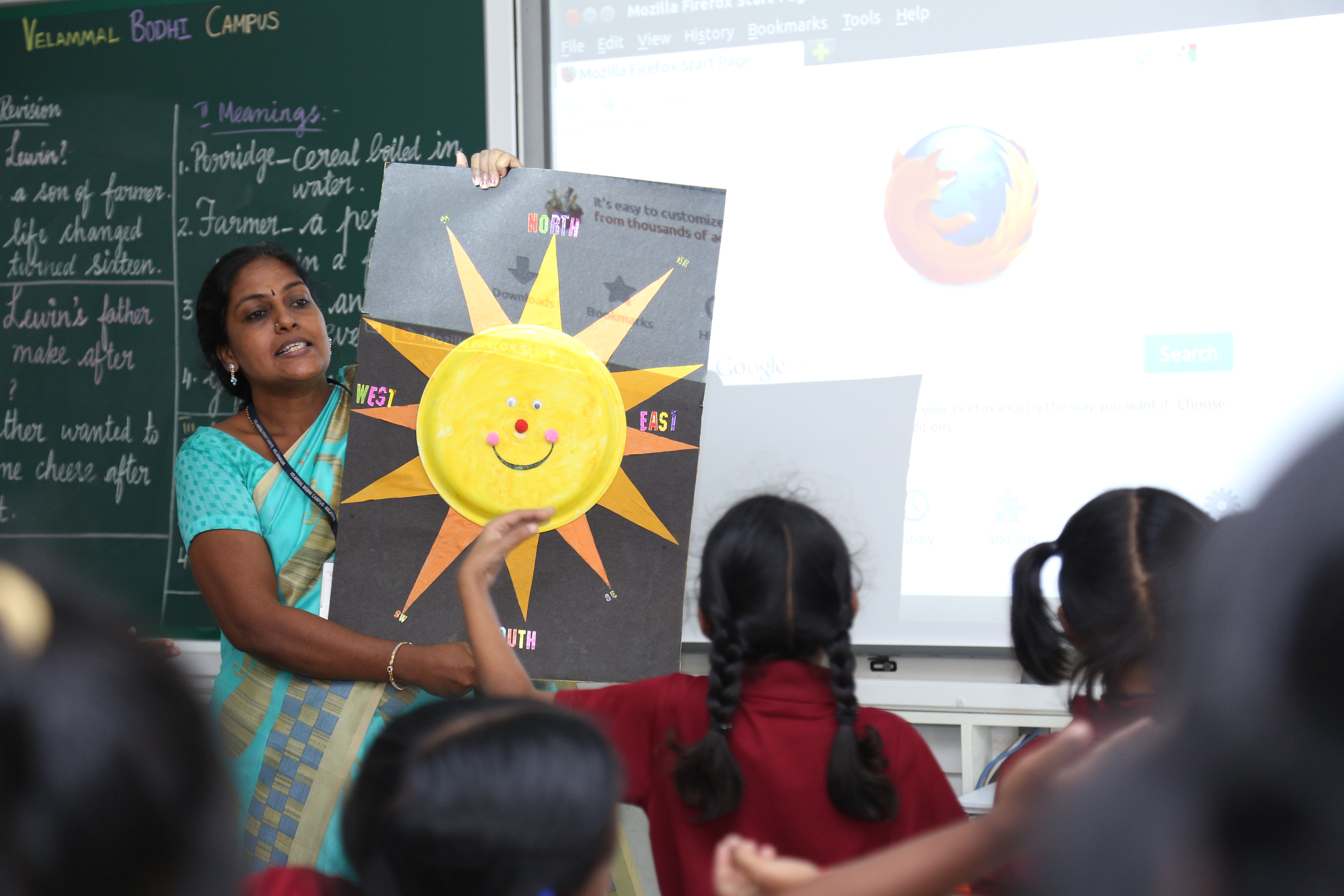 Smart Class at Velammal Bodhi